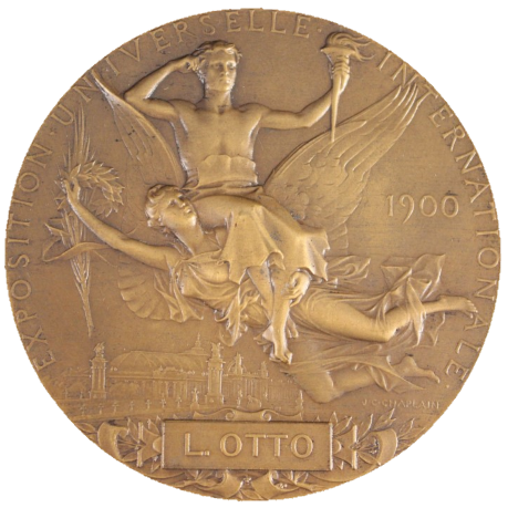 Bronze Medaille aus Frankreich Bronze Medaille